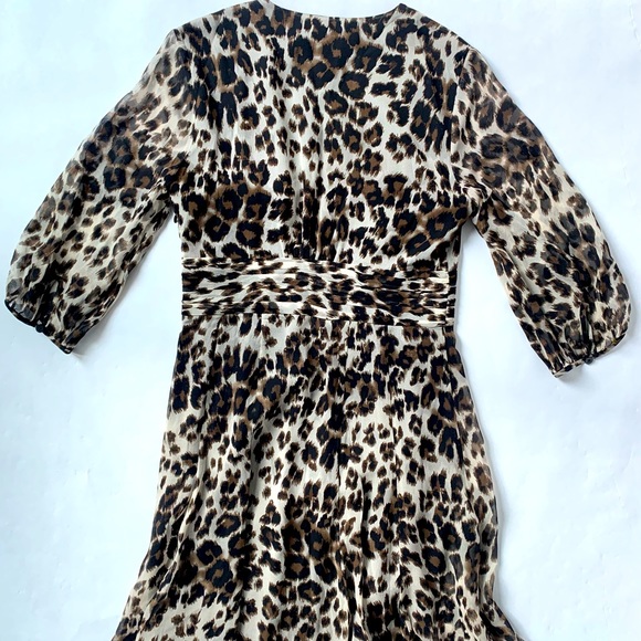 Diane Von Furstenberg leopard printed dress - Picture 4 of 5